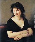 Antoine Jean Gros Portrait of Madame Bruyere painting